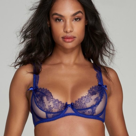 NWT Agent Provocateur Willa Sapphire Blue Bra